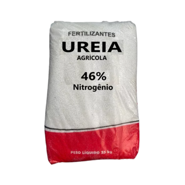 Saco Ureia Agrícola 25kg Adubo Fertilizante Solúvel - 46% N
